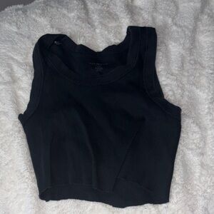 Brandy Melville Black Crop Top